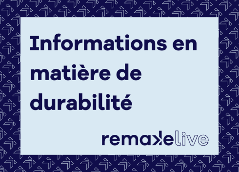 Informations en matière de durabilité
