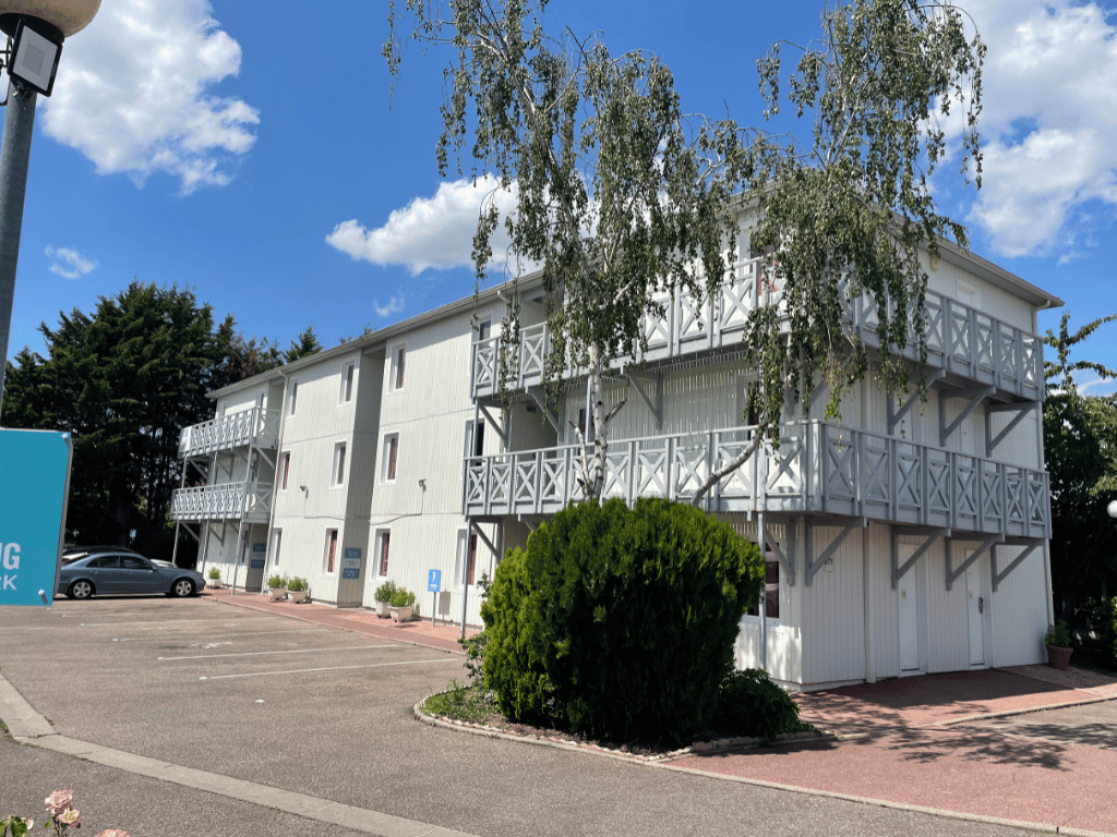 Résidentiel - Hébergement d’urgence Achères - façade côté
