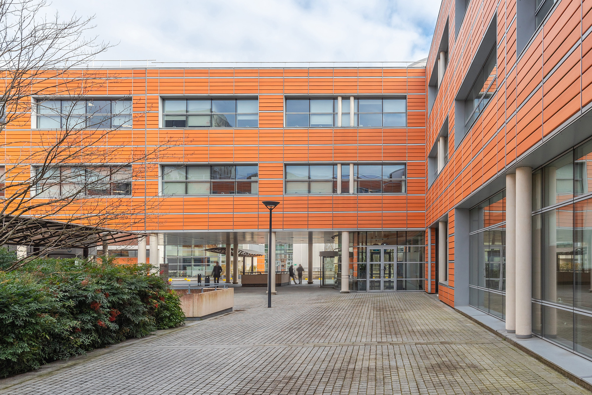 Bureaux à Massy - façade côté