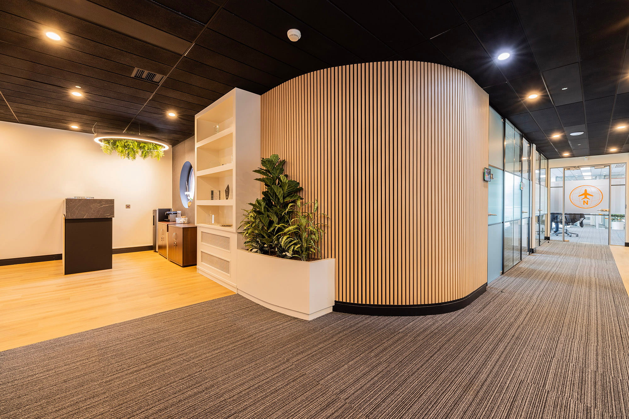 Bureaux dans le quartier des affaires Dublin - int1